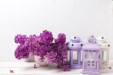 Eski püskü şık dekorasyon. 