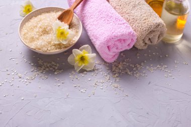 Spa ya da sağlık ayarı.