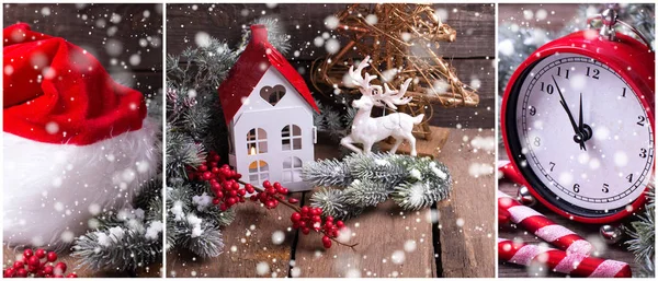 Winter holiday site header. — Stock Photo, Image
