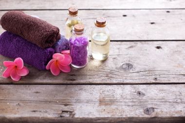 Spa ya da sağlık ayarı.