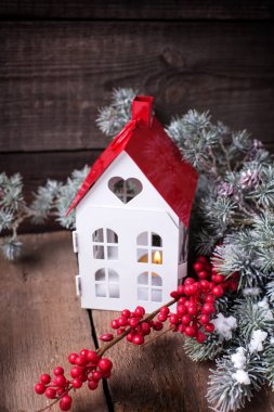 Noel tatil kompozisyon 