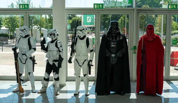 Cologne Allemagne Juin 2019 Star Wars Cosplayer Ccxp Cologne Congrès — Photo