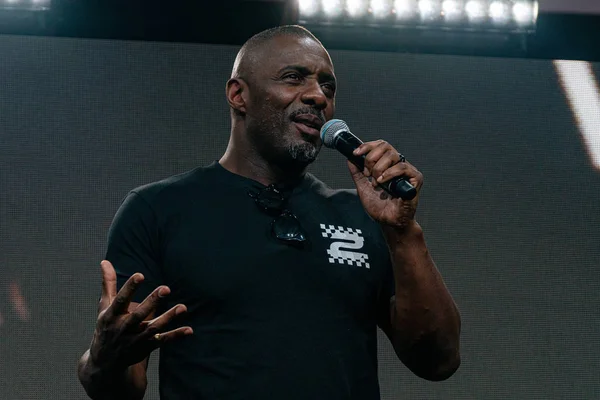 Cologne Germania Giugno 2019 Idris Elba 1972 Attore Artista Inglese — Foto Stock