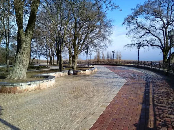 Sokak, Ukrayna, Cherniv.Fotoğraf.