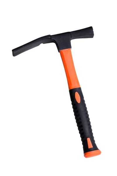 Hammer with an orange handle