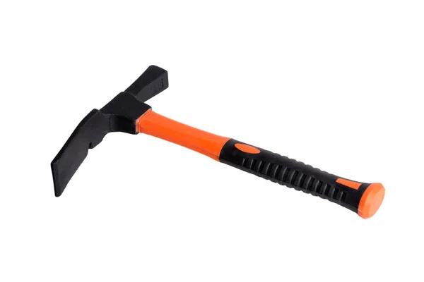 Hammer with an orange handle