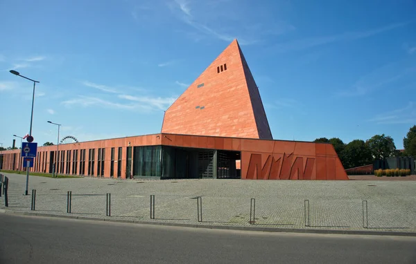 10 de Agosto de 2019, Gdansk, Polónia - Museu da Segunda Guerra Mundial em Gdansk, Polónia . — Fotografia de Stock