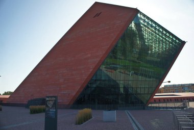 10 Ağustos 2019, Gdansk, Polonya - Gdansk, Polonya İkinci Dünya Savaşı Müzesi.