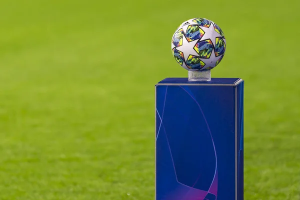 Moskau Russland 2019 Das Champions League Spiel Der Uefa Der — Stockfoto