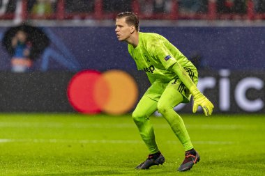 Moskova, Rusya -, 06.11.2019: Uefa Şampiyonlar Ligi maçı Rzd Arena, Lokomotiv (Moskova) Juventus (Torino))