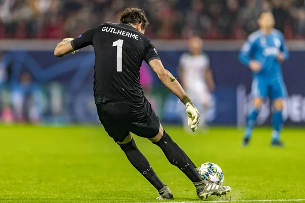 Moskova, Rusya -, 06.11.2019: Uefa Şampiyonlar Ligi maçı Rzd Arena, Lokomotiv (Moskova) Juventus (Torino))