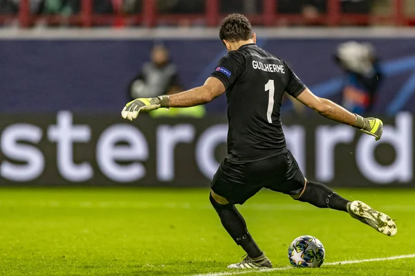 Moskova, Rusya -, 06.11.2019: Uefa Şampiyonlar Ligi maçı Rzd Arena, Lokomotiv (Moskova) Juventus (Torino))