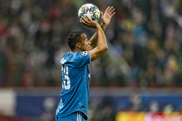 Moskova, Rusya -, 06.11.2019: Uefa Şampiyonlar Ligi maçı Rzd Arena, Lokomotiv (Moskova) Juventus (Torino))