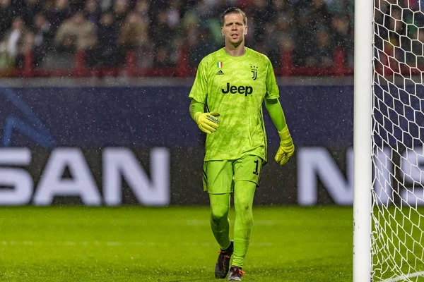 Moskova, Rusya -, 06.11.2019: Uefa Şampiyonlar Ligi maçı Rzd Arena, Lokomotiv (Moskova) Juventus (Torino))