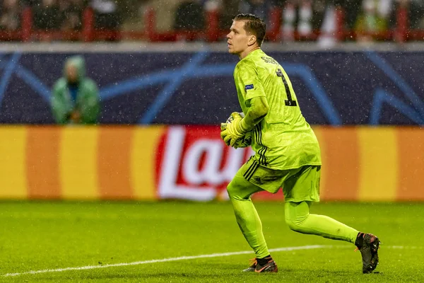 Moskova, Rusya -, 06.11.2019: Uefa Şampiyonlar Ligi maçı Rzd Arena, Lokomotiv (Moskova) Juventus (Torino))