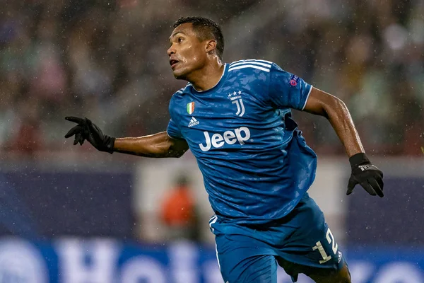 Moskova, Rusya -, 06.11.2019: Uefa Şampiyonlar Ligi maçı Rzd Arena, Lokomotiv (Moskova) Juventus (Torino))
