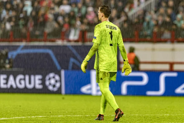 Moskova, Rusya -, 06.11.2019: Uefa Şampiyonlar Ligi maçı Rzd Arena, Lokomotiv (Moskova) Juventus (Torino))