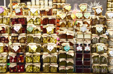 Bologna / İtalya - 16 Kasım 2019: Il Mondo Creativo (Yaratıcı Dünya) Bologna, İtalya, yaratıcı alışveriş, ürün, fuar, model gösterisi, ev dekorasyonu. 