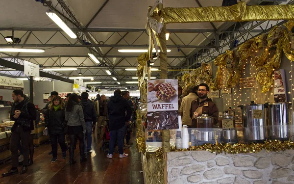 Bolonia Włochy Listopada 2019 Cioccoshow Bolonii Cioccoshow Najważniejsza Wystawa Czekolady — Zdjęcie stockowe