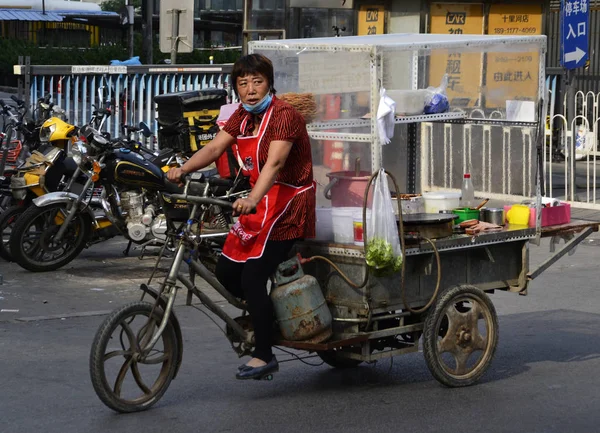 2017年5月31日 中国の北京で私立交通 — ストック写真