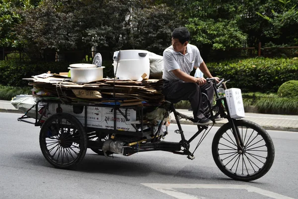 Pequim China Maio 2017 Transporte Privado Pequim China — Fotografia de Stock