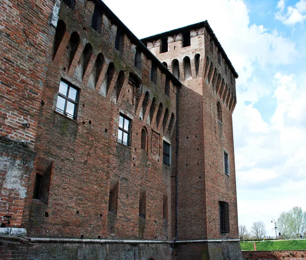 Středověký Hrad San Giorgio Mantově — Stock fotografie