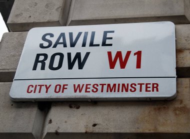 Londra 'daki Savile Row Caddesi. 30 Ocak 1969 'da Beatles' ın ünlü çatı katı konserini verdiği yer.