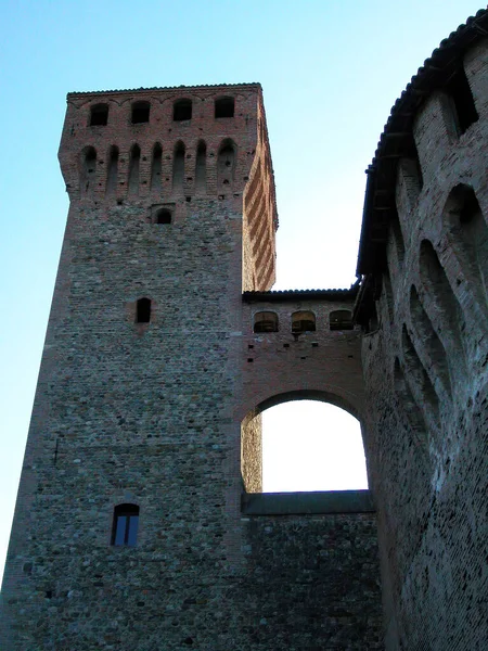 Het Oude Middeleeuwse Kasteel Vignola Modena Italië — Stockfoto