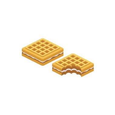 Viennese Waffles Free Vector Eps Cdr Ai Svg Vector Illustration Graphic Art