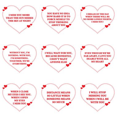 Tırnak beyaz arka plan üzerinde sevgi eksik hakkında ayarlayın. Basit h