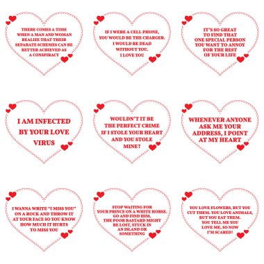 Komik aşk dizi beyaz arka plan üzerinde tırnak dilek. Basit o