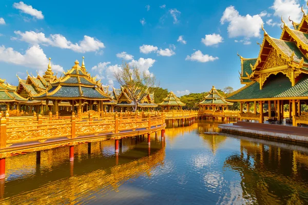 Pavillon der Erleuchteten am antiken siam in bangkok, thailand — Stockfoto