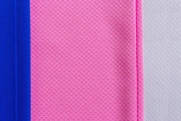 Colorful polyester fabric texture for background — Stock Photo, Image