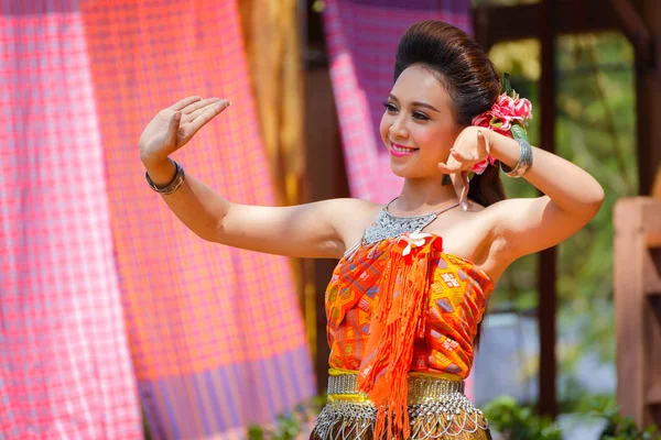 Thailändsk traditionell kulturfestival — Stockfoto