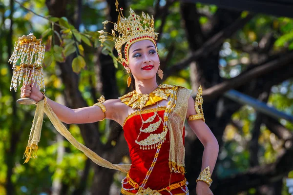 Traditionelles thailändisches Kulturfestival — Stockfoto