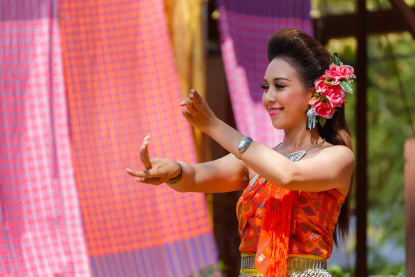 Thajská tradiční kultury Festival — Stock fotografie
