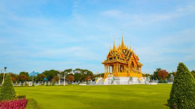 Barom Mangalanusarani Pavilion Ananta Samakhom taht salonu Bangkok, Tayland Kraliyet Dusit sarayında alanında
