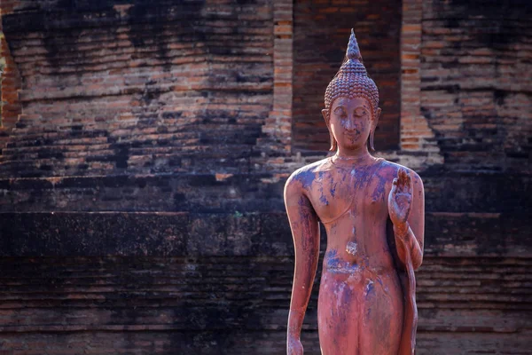 Wat Sa Si 寺スコータイ歴史公園、タイの世界遺産 — ストック写真