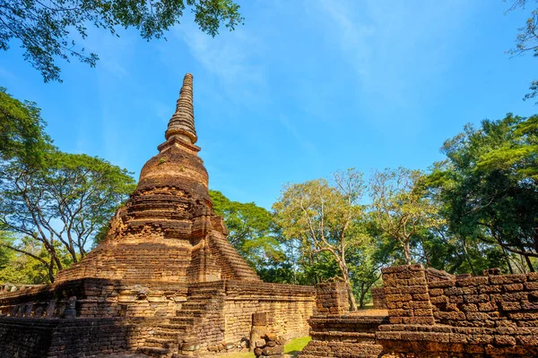 Phaya 寺 Satchanalai 历史公园, 联合国教科文组织在泰国的世界遗产遗址 — 图库照片