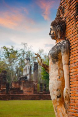 WAT Tra Phang Ngoen Tapınağı Sukhothai tarihi park, Unesco Dünya Mirası Tayland