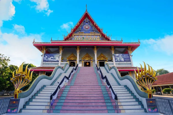 Die Haupthalle im wat asokara Tempel in Thailand — Stockfoto