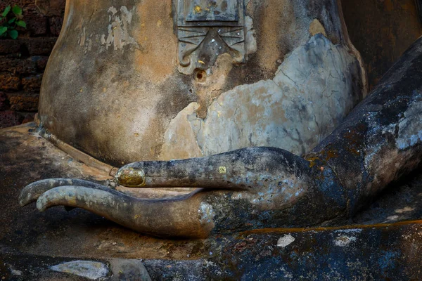 Wat Phra Si Rattana Mahathat - Chaliang o Si Satchanalai parku zabytkowego, wpisanego na listę światowego dziedzictwa UNESCO w Tajlandii — Zdjęcie stockowe