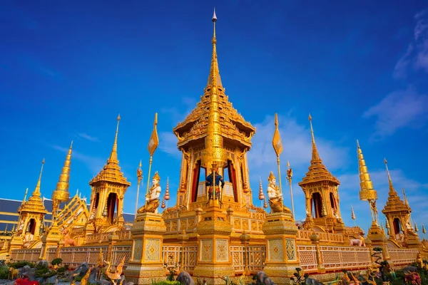 A Royal krematórium ő felsége a király Bhumibol Adulyadej — Stock Fotó