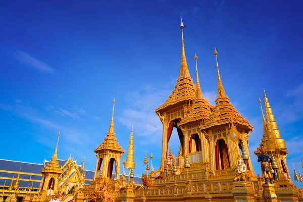 Bangkok, Tayland - 9 Kasım 2017: Hi Kraliyet krematoryum