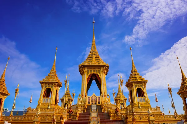Bangkok, Tailândia - 9 de novembro de 2017: O crematório real de Hi — Fotografia de Stock