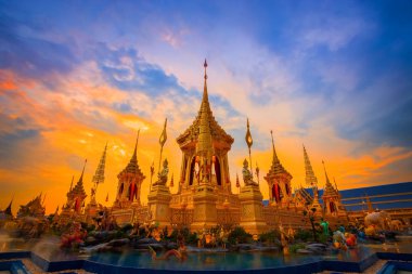 Onun Majesteleri Kral Bhumibol Adulyadej Bangkok, Tayland Kraliyet krematoryum