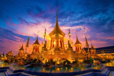 Onun Majesteleri Kral Bhumibol Adulyadej Bangkok, Tayland Kraliyet krematoryum