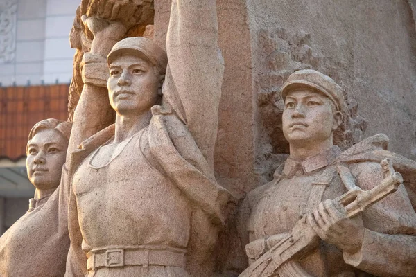 Monument People Memorial Hall Chairman Mao Final Resting Place Mao — Stock Photo, Image