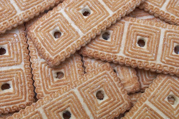 甜饼干 大粒长方形 — 图库照片