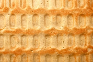 Waffle 'ların yüzey dokusu, ev yapımı kekler. Yemek arkaplanı